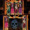 10 Pcs Day of The Dead Decorations Dia De Los Muertos(multicolor)15.75"L x 11.81"W